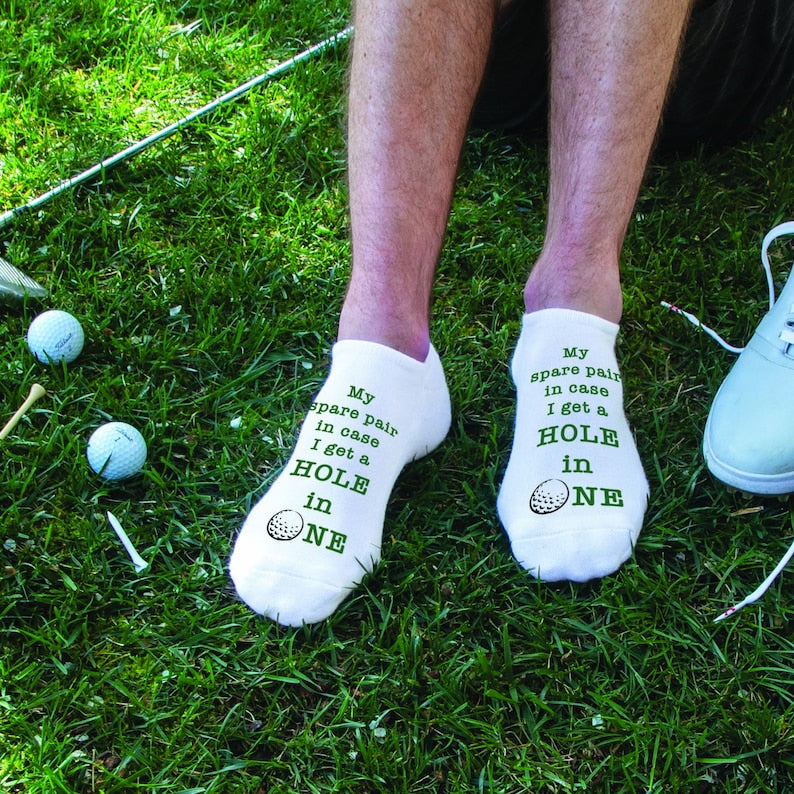 Funny Golf Socks for Men & Women Golfers Kuosn