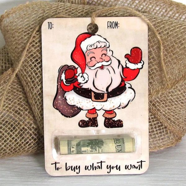Weihnachtsgeschenk 2024 – Weihnachtsgeschenk mit Geldscheinhaltern