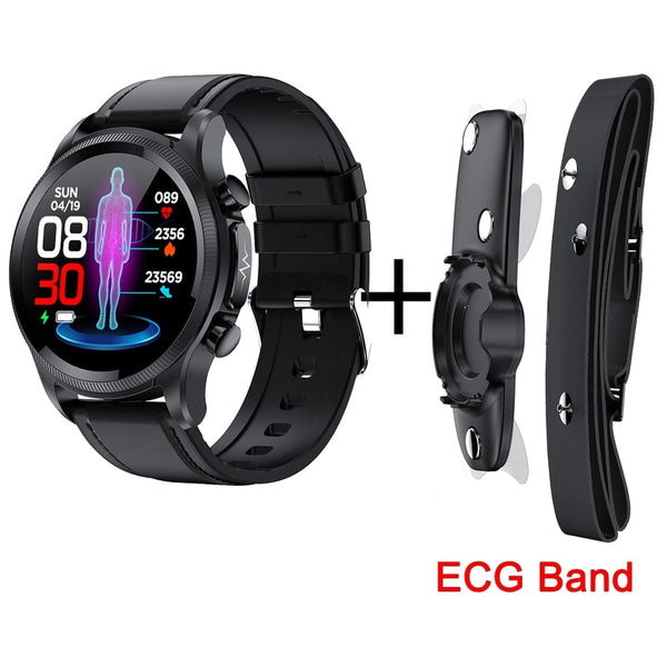 Montre connectée Geekran avec test de glycémie non invasif et bracelet ECG