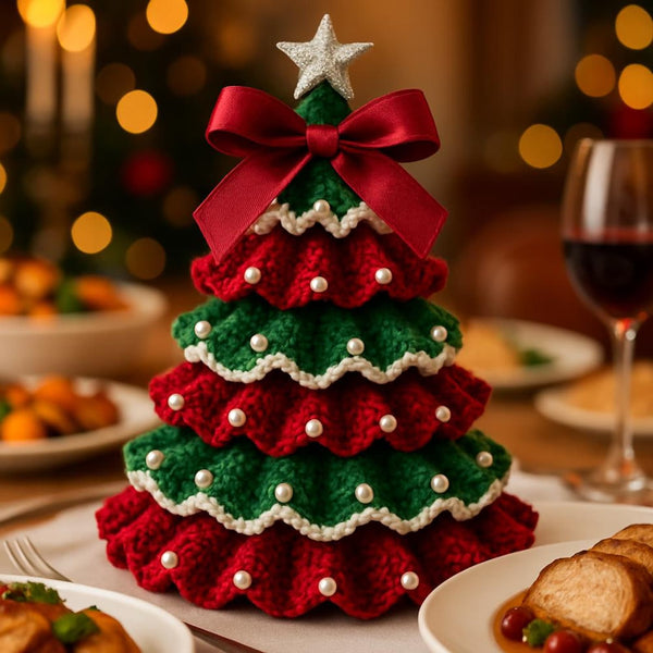 🎄 DIY Crochet Christmas Tree Kit – Create Your Own Holiday Magic