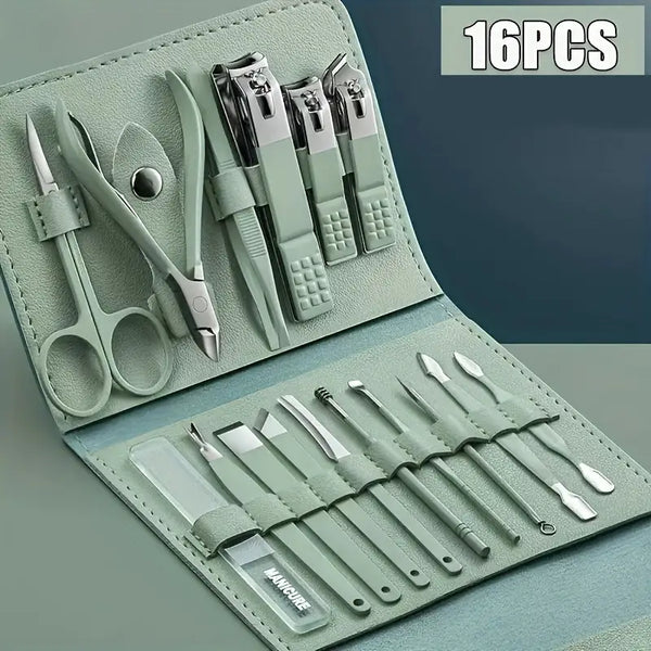 Ensemble d'outils de manucure coupe-ongles 