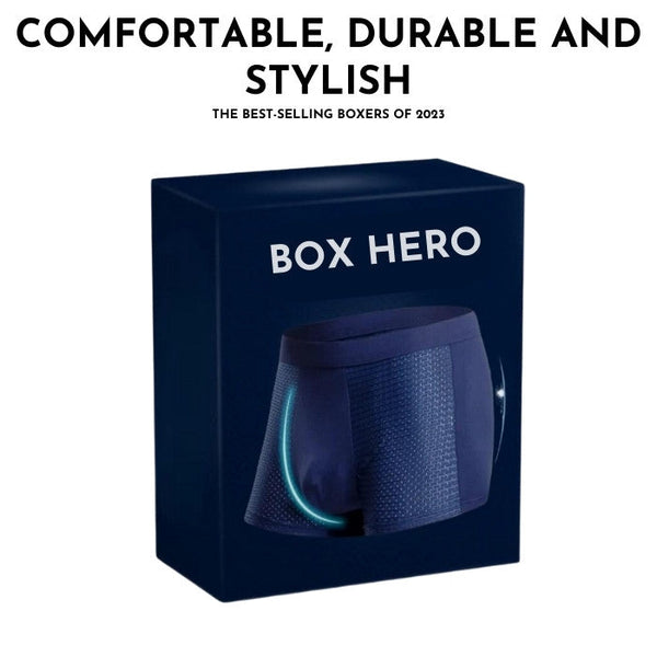 BoxHero – 10er-Pack Boxershorts aus Bambusfaser 