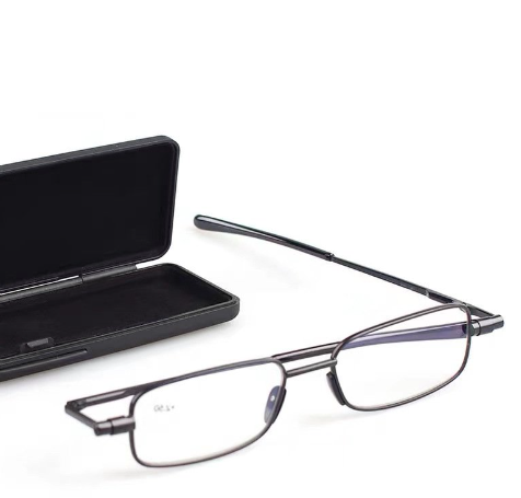 Kompakte Faltlesebrille für Herren und Damen