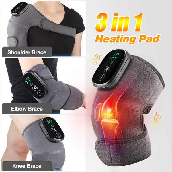 3-in-1-Heizmassagebandage 