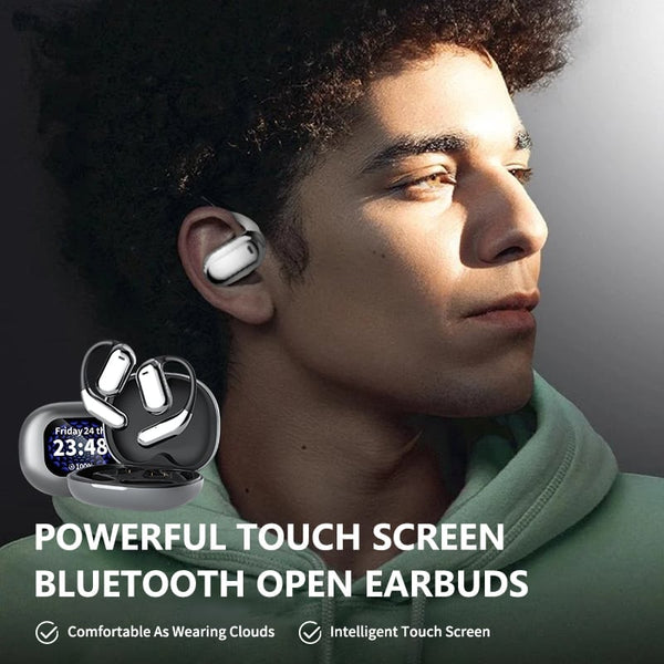 Letzter Tagesrabatt: 69 % Rabatt 🔥 Wirklich leistungsstarke Bluetooth 5.4 Open-Ear-Ohrhörer. IPX5 wasserdicht 
