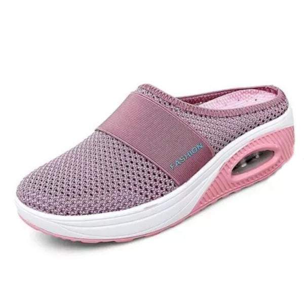 Diabetiker - Slip-On-Wanderschuhe mit Luftpolster Orthopädische Diabetiker-Wanderschuhe 
