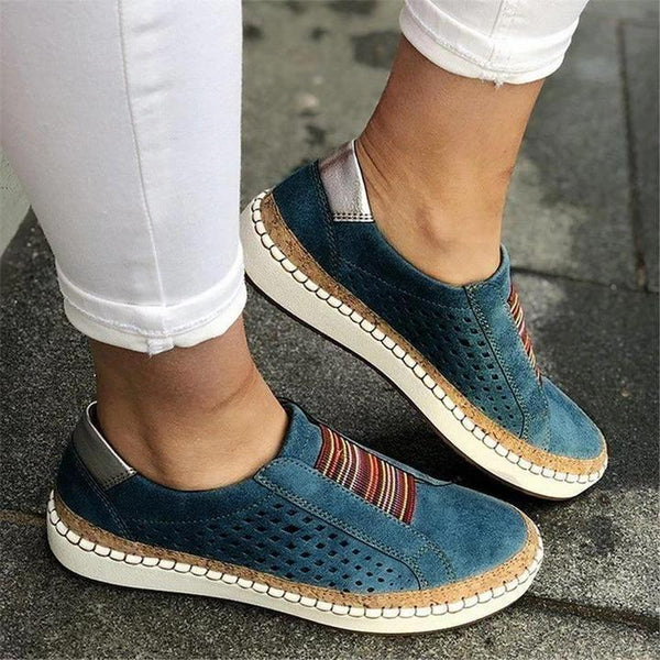 Baskets orthopédiques décontractées haut de gamme, chaussures de marche orthopédiques décontractées pour femmes