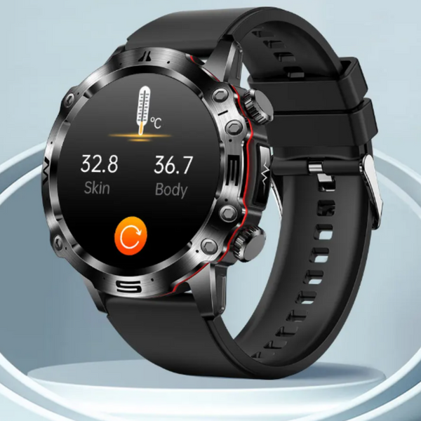 EKG-Blutzucker-Blutdruck-Smartwatch 