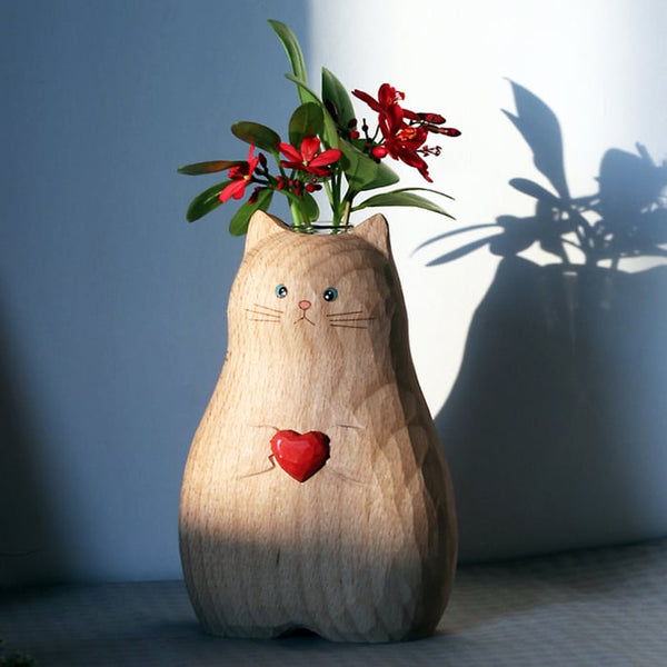 🔥Last Day 48% OFF-🐱Handmade Cat Vase