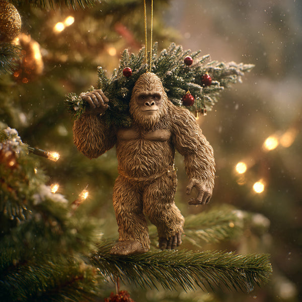 Bigfoot Christmas Ornament – Myth Meets Holiday Magic
