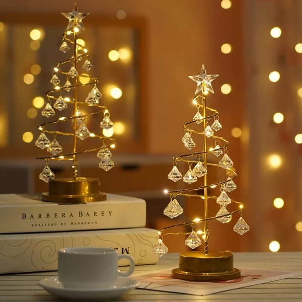 🎄 Crystal Christmas Tree Lights – Bring Magic Home ✨
