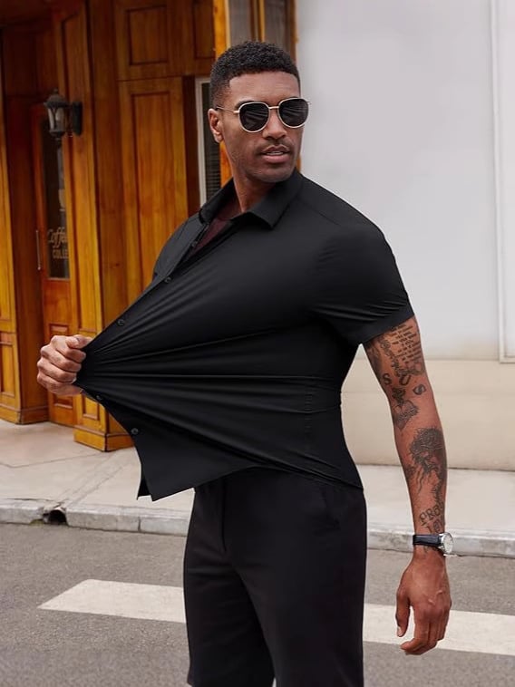 STRETCH NON-IRON ANTI-WRINKLE SHIRT