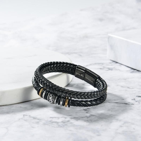 Promotion du dernier jour : 49 % de réduction — Bracelet « À mon fils, je t'aime pour toujours » 