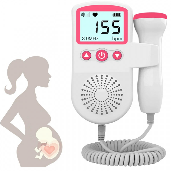 Fetal Doppler Herzfrequenz Monitor Home Schwangerschaft Baby Fetal Herzfrequenz Sound Detektor