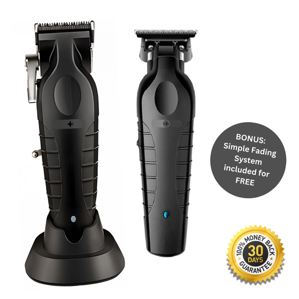 Das Blackout Barber Kit – Premium Haarschneidemaschine &amp; Trimmer + KOSTENLOSES Fading-System 