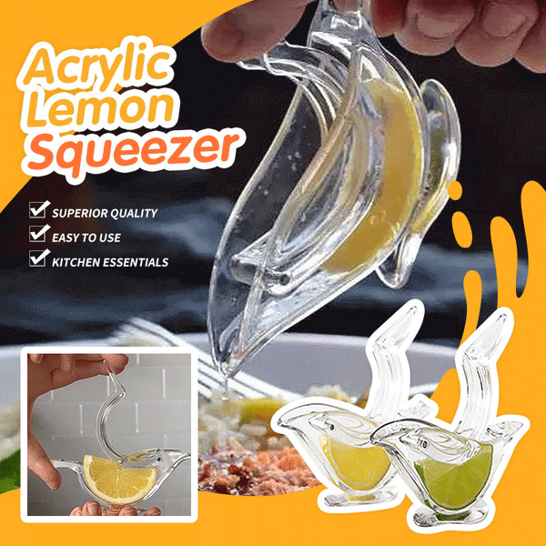 Zitronenpresse aus Acryl