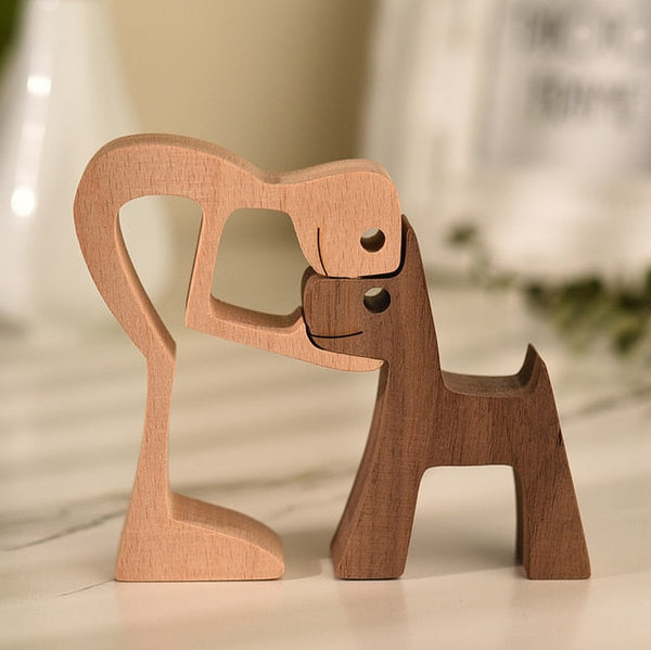 Geschenk für Tierliebhaber - Holzschnitzereien für Haustiere