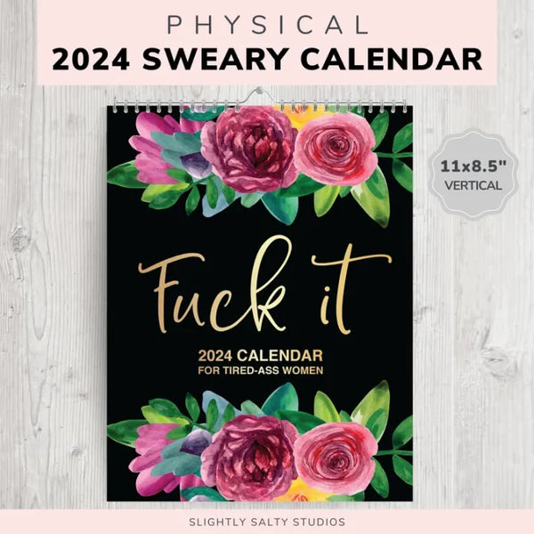 KALENDER 2024 FÜR MÜDE FRAUEN