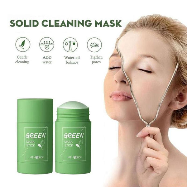 Tiefenreinigende Grüntee-Maske 