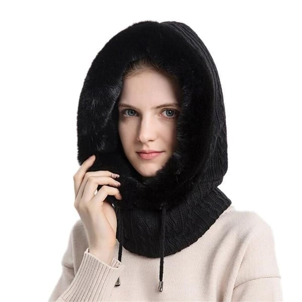 Warme Strick-Windbreaker-Mütze für den Winter