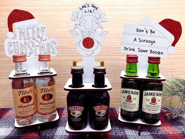 🎄Einzigartiger Weihnachts-Geldhalter🎅 Lustiger Weihnachts-Mini-Schnapsflaschenhalter🥂