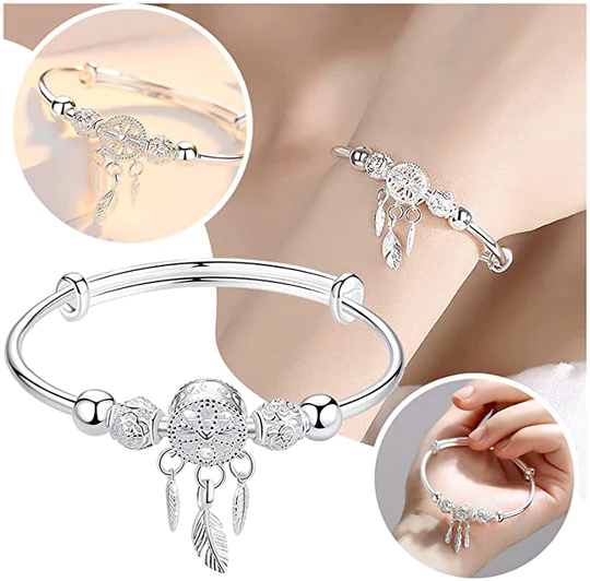 Bracelet à breloques attrape-rêves