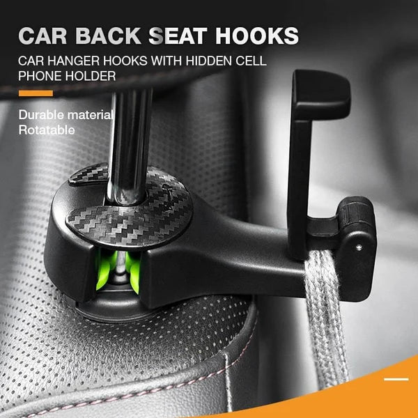 2-in-1-Versteckhaken für die Kopfstütze im Auto (JETZT 2 KAUFEN UND 2 GRATIS ERHALTEN!) 