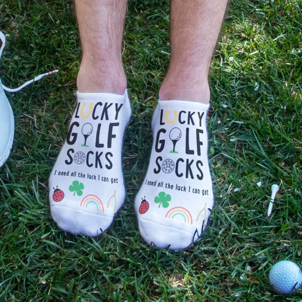 Cadeau de Noël 2023 : chaussettes de golf porte-bonheur (chaussettes unisexes)