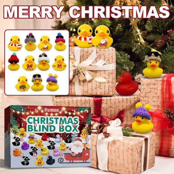 Weihnachts-Quietschenten-Adventskalender