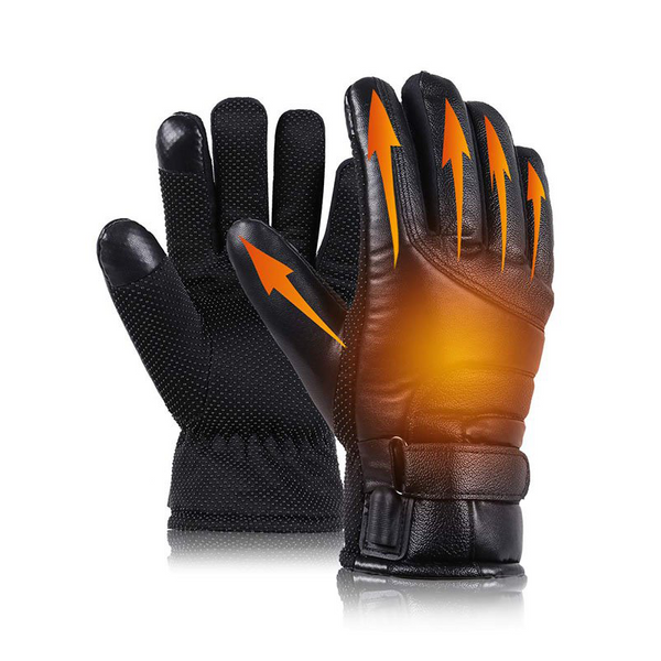 Bis zu 140 °F elektrische, wasserdichte/schneefeste beheizte Handschuhe mit Touchscreen-Sensor 