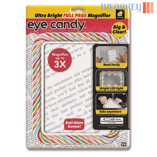 Eye Candy Ganzseitenlupe