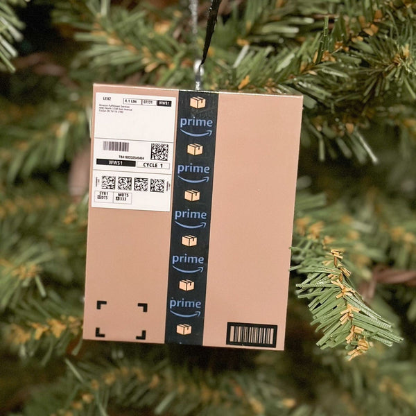 Lustiges Weihnachts-Geschenkbox-Ornament 