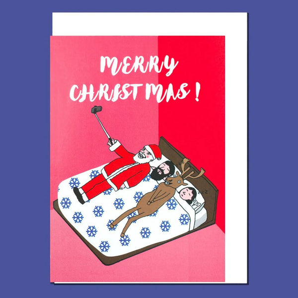 Lustige Weihnachtskarten
