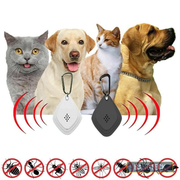 Ultraschall-Floh- und Zeckenabwehr für Hunde und Katzen