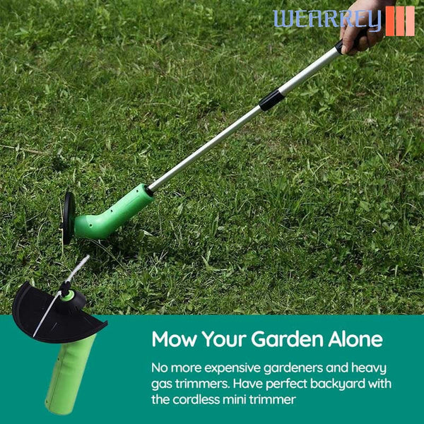 Weed Wacker Cordless Mini Weed Trimmer